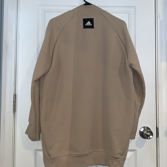 adidas Tan Bomber Jacket - Picture 5 of 5